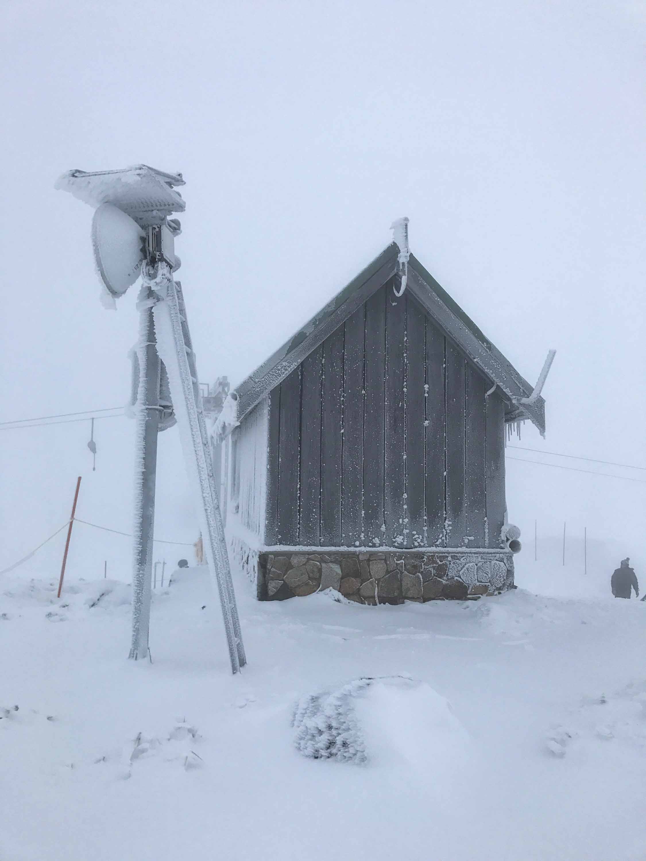 Radio link in MT Buller